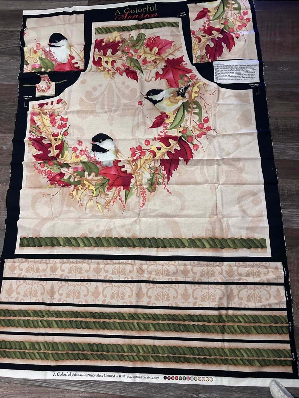 50%offw❤️ Chickadee
Precut fabric pattern sewing quilting set of 2
